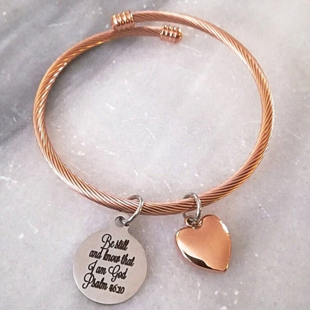 Christian Bible Verse Scripture Bracelet